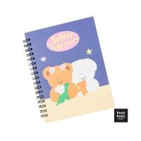 ราคา Moshi Moshi สมุดปกแข็งริมห่วง Stickwithme4ev สมุดโน๊ต สมุดมีเส้น (19695666006)