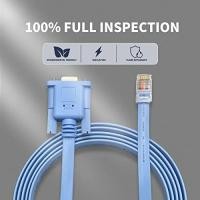 ราคา RJ-45 to DB-9 Rollover Console Cable,DB9 to RJ45 Console Cable Cisco Device Management Serial Adapter 6FT (22055354303)