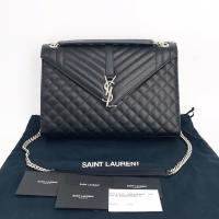 ราคา YSL Envelope Large bag 12” (Very Good) dc17 (13220819887)