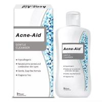 ราคา ถูกที่สุดในshopeeAcne aid cleanser 100ml แอคเน่เอด สิว แพ้ง่าย acneaid acne-aid สีฟ้า (12023046758)
