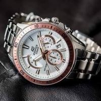 ราคา Casio Edifice นาฬิกาข้อมือผู้ชาย โครโนกราฟ สายแสตนเลส รุ่น EFR-552D-7AV -มั่นใจ ของแท้ 100% ประกันศูนย์ CMG 1 ปี (8576153065)