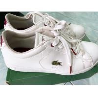 ราคา รองเท้า Lacoste สีขาวของแท้ (3332068405)