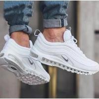 ราคา พร้อมส่ง! Nike Air Max 97 “Triple White” ของแท้ % (25552166591)