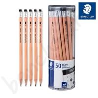 ราคา ✏ ดินสอ 2B (50แท่ง) Staedtler สเต็ดเลอร์ ทำข้อสอบ ฝนคอม Exam (2554741201)