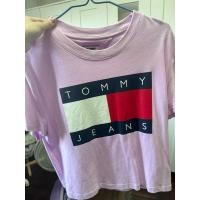 ราคา ส่งต่อ เสื้อ crop tommy size xs ผญ สีม่วงลาเวนเดอร์ ใช้น้อยมาก ไม่มีตำหนิเลย อก34 (shop2500++) (25502520374)