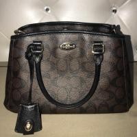 ราคา Coach F34605 ถังมินิ แท้ มือสอง (913732076)