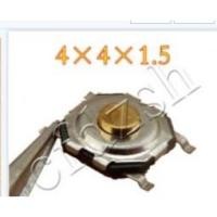 ราคา สวิตช์ปุ่มกดไมโคร นําเข้า หัวทองแดง หน้าจอสัมผัส LCD ขนาด 4x4x1.5 มม. (23917281079)