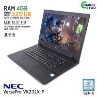ราคา NEC VersaPro VK23LX Core i3-Gen6 /RAM 4GB /HDD 320GB /LED 15.6” HD /Graphics 520 /WiFi /Bluetooth /Webcam by Comdee2you (13222562900)