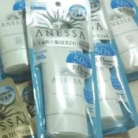 ราคา ลดล้างสต๊อก!!!! ANESSA whitening UV sunscreen gel 90 g. (สีขาว) (2580712189)