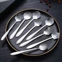 ราคา ช้อนสเตนเลส ขนาดเล็ก ลายดอกกุหลาบ สีทอง สําหรับคนกาแฟ ของขวัญ (19587915714)