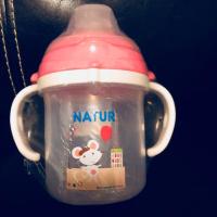 ราคา NATUR แก้วหัดดื่ม สีชมพูน่ารัก สินค้าแท้จากโรงงาน (1715805171)