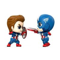 ราคา Hot toy Cosbaby Captain America vs Captain America COSB658 (5894425670)