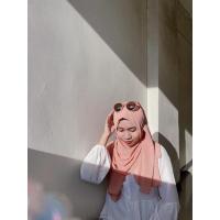 ราคา ฮิญาบผ้าพันยาว เนื้อผ้าชีฟองเนื้อทรายสีพื้น (5764699907)