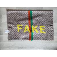 ราคา New‼️Gucci silk scarf ขนาด 80x150cm.แท้% (19169607357)