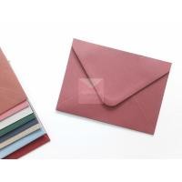 ราคา (50ซอง/แพค) ซองการ์ดแต่งงาน *สีแดงเบอกันดี*ซองใส่การ์ดขนาด 5x7 นิ้ว (2786881882)