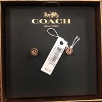 ราคา [ของแท้ % จาก อเมริกา ] ต่างหู Coach F54504 สี Rosegold ราคา 1,590 บาท (2302881464)