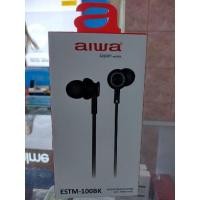 ราคา AIWA ESTM-100 Wired In-Ear Earphones หูฟังมีสาย 3.5 มม. น้ำหนักเบา (6995093876)