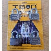 ราคา กุญแจมาสเตอร์คีย์50mคอสั้น4 ตัวชุดtigon (4534844069)