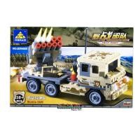 ราคา ของเล่นเด็กชุดตัวต่อรถทหาร KAZI FIELD ARMY NO.KY84025 (103059351)