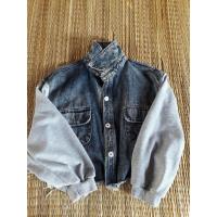ราคา เสื้อครอปแจ๊คเก็ตยีนส์มือสอง (5476926794)
