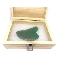 ราคา หยกแท้ กัวซาหัวใจ วัยใส #กัวซา #หยกนำโชค (2331933149)