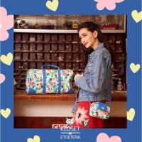 ราคา Kloset Etcetera Feline Blue Family Mom Bag กระเป๋าเดินทาง กระเป๋าสะพายข้าง สามารถถอดสายได้ กระเป๋าkloset ETC (25951971029)
