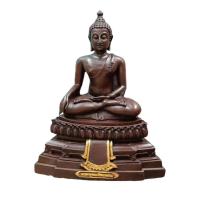 ราคา Lk-145พระพุทธรูปปางมารวิชัย ปางสะดุ้งมาร ศิลปะสมัยเชียงแสน เนื้อแร่เหล็กไหลน้ำพี้ หน้าตัก 5 นิ้ว สูง 12 นิ้ว (18781106258)