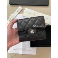 ราคา ของแท้Chanel Trifold Wallet Caviar ชาแนลสามพับ ใหม่มาก ไม่เคยใช้งาน สภาพ99.9% อุปกรณ์ครบ (22934791837)