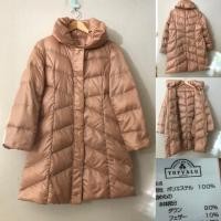 ราคา เสื้อโค้ดกันหนาวขนเป็ดสีส้มพาสเทล (3307210103)