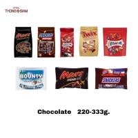 ราคา Mars Twix Snickers Bounty Miniatures มินิช็อกโกแลต มาร์ส ทวิกส์ สนิกเกอร์ ช็อกโกแลตสุดฮิต ขนาด 220-333 กรัม(g.) (25401298606)