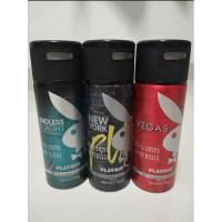ราคา ของแท้ Playboy New York 24h Deodorant Body Spray For Men 150ml สเปรย์ระงับกลิ่นกาย 150ml (10601964947)