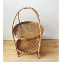 ราคา ชั้นวางขนม ชั้นวางขนมเบรค ชั้นวางของว่าง ชั้นวางสองชั้น กระด้ง10นิ้ว ใช้วางตกแต่ง วางขนม วางของ จัดตกแต่งงานเลี้ยง (4913807867)