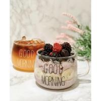 ราคา แก้ว Good Morning ใส น้ำหนักเบา (9066901832)
