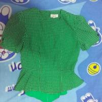 ราคา เสื้อเขียวลายสก็อต..(มือสอง) (7342157741)