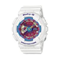 ราคา ลดเพิ่ม 330 ใส่โค้ด INCZ8H3 ﻿Casio Baby-G นาฬิกาข้อมือ สายเรซิ่น รุ่น BA-112-7ADR - White (4741362755)