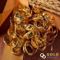 ราคา Goldseller แหวนทอง หัวโปร่ง ครึ่งสลึง คละลาย ทองคำแท้ 96.5% (5604981183)