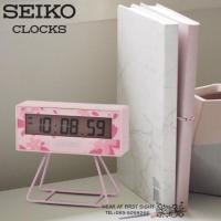 ราคา นาฬิกาปลุก SEIKO Digital รุ่น QHL082P ซากุระ SEIKO Mini Time Keeper Sakura Pink QHL082 รับประกันศูนย์1ปี ของแท้100% (18244471866)