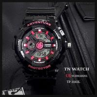 ราคา นาฬิกาข้อมือผู้หญิง us submarine TP-3163Lดำชมพู (879396998)