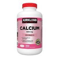 ราคา Kirkland Signature Calcium 600 mg. with Vitamin D3 บรรจุ 500 เม็ด (10747521814)
