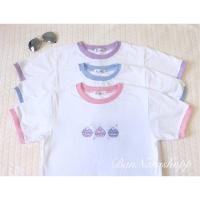 ราคา เสื้อยืดน่ารักๆ (งานปัก) สีพาสเทล (900473586)