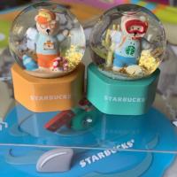 ราคา Starbucks Mini Snow Globe สตาร์บัค ที่ติดตู้เย็น (8146712706)