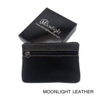 ราคา รุ่นยอดนิยมกระเป๋าใส่เหรียญหนังแท้MOONLIGHT รุ่น Purin สีดำ หนังวัว นุ่ม ไม่ลอก มี 3 ช่อง ใส่แบงค์ ใส่บัตรได้ มีกล่องสวย (4044964912)