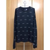 ราคา ADIDAS (Men’s) เสื้อสเวตเตอร์ คอกลม แขนยาว สีดำ ลาย ADIDAS (21693790578)