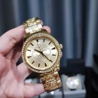 ราคา Guess ANNA นาฬิกาข้อมือผู้หญิง สายสแตนเลส รุ่น W1280L2 (สีทอง) (16864705988)