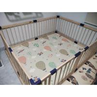 ราคา ส่งฟรีคอกไม้กั้นเด็ก jollybaby ขนาด150×180 คอกกั้นเด็ก (9555812242)