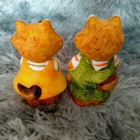 ราคา ตุ๊กตาปูนปาสเตอร์จิ้งจอกคู่รัก (7379088445)