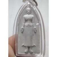 ราคา พระปางเปิดโลก สีขาว (แบบที่ 2) อัดกรอบพลาสติกกันน้ำ ความสูงพร้อมกรอบ 4.5 ซม. (1520347403)