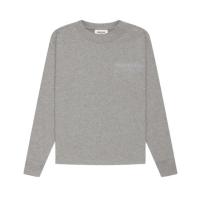 ราคา เสื้อแขนยาว Big Kids FOG - FEAR OF GOD KIDS Essentials Heather Oatmeal Long Sleeve T-Shirt ของแท้ มือ1 (10018251215)