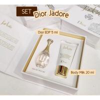 ราคา Dior Jadore EDP 5 ml + Beautifying Body Milk 20 ml (23556855073)