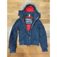 ราคา ✨✨Superdry Original (S)ของแท้ 100% ✨เสื้อกันหนาวผู้ชาย เอวจั๊ม มีฮู้ดขนเฟอร์ ✅สินค้ามือสองสภาพ 95% เก็บรักษาอย่างดี (8897419468)